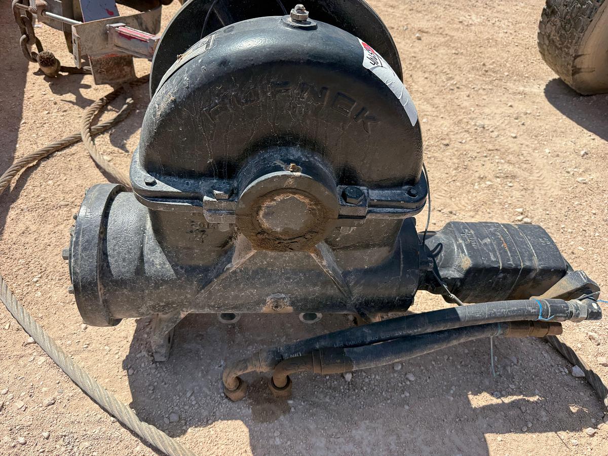 Used TULSA RUFNEK RN65WH 65K LBS HYDRAULIC WINCH
