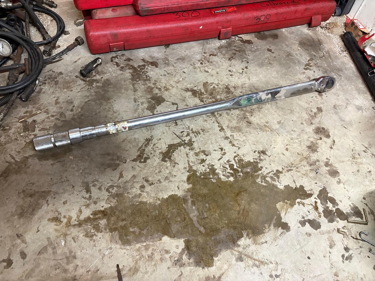 Used (12) assorted Carlyle & Proto torque wrenches