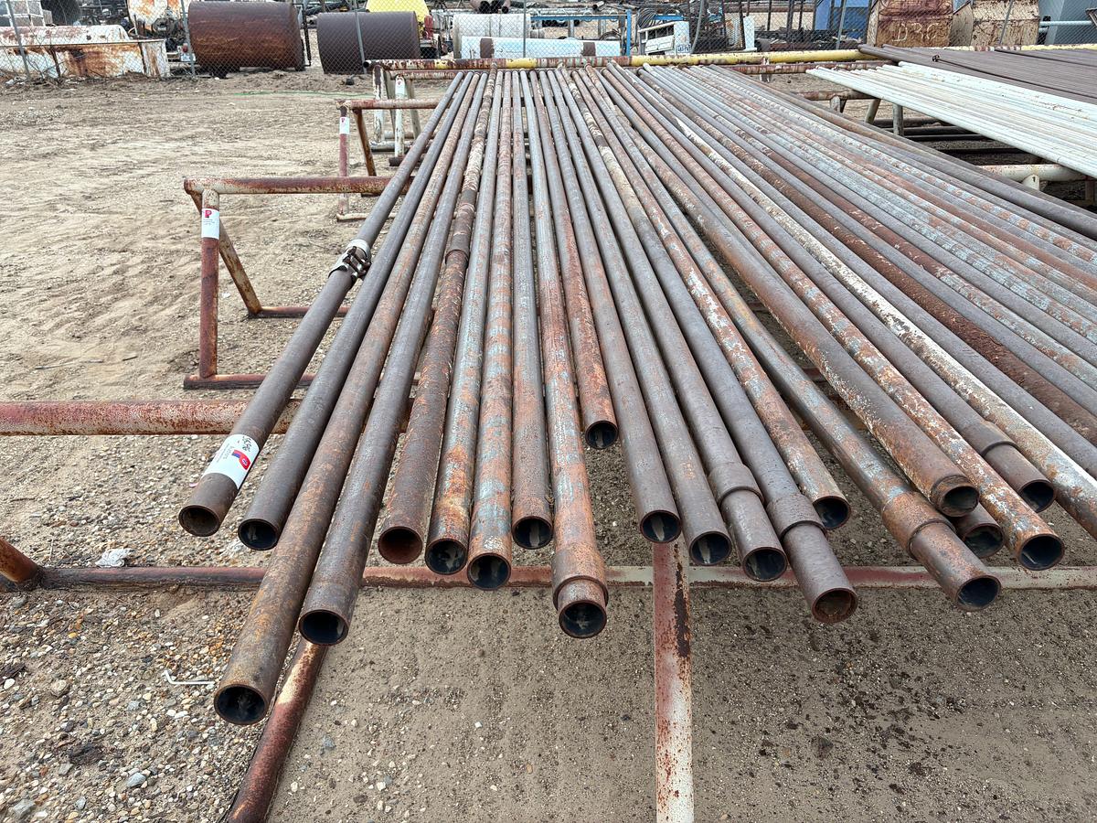 Used (36 jts) 2-3/8” x 25’L pipe