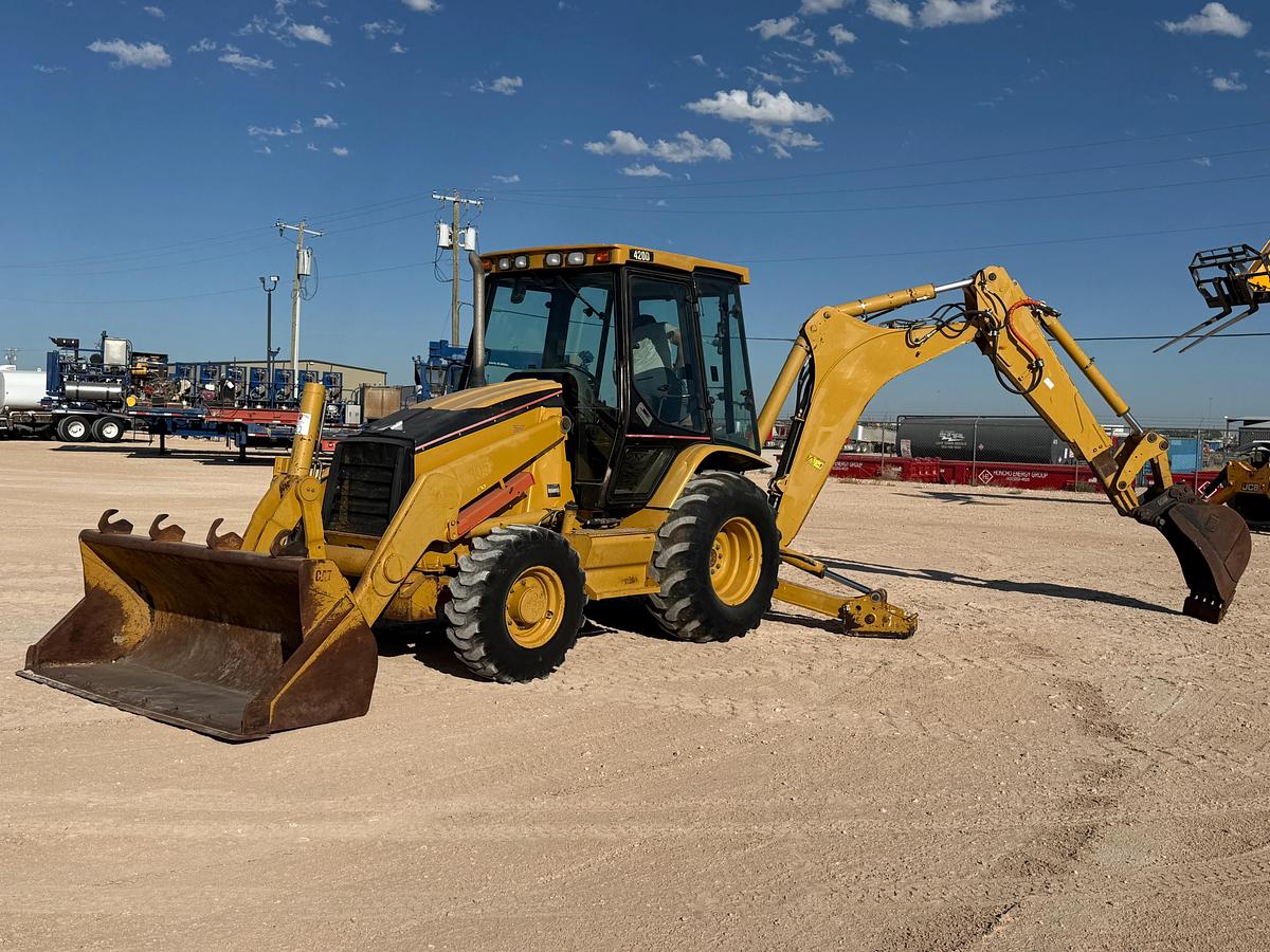 Used CATERPILLAR 420D EXTENDAHOE BACKHOE LOADER