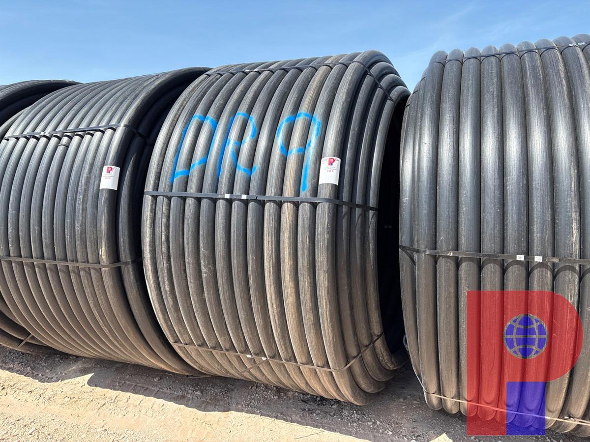 Used 1,000 FOOT ROLL OF 3" IPS SDR9 POLY PIPE