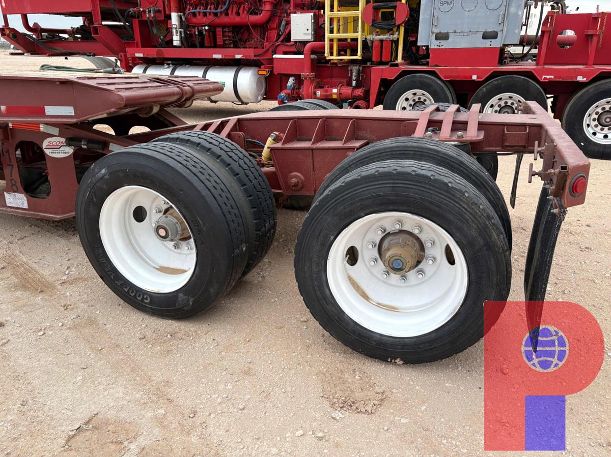 Used 2006 SCONA LDD-CRC 18’ T/A TRAILER STINGER & SCISSORNECK NOSE