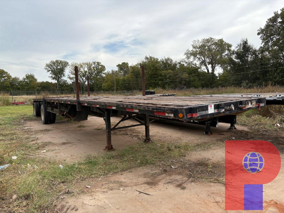Used 1992 FONTAINE 48’ X 8’ T/A FLATBED TRAILER