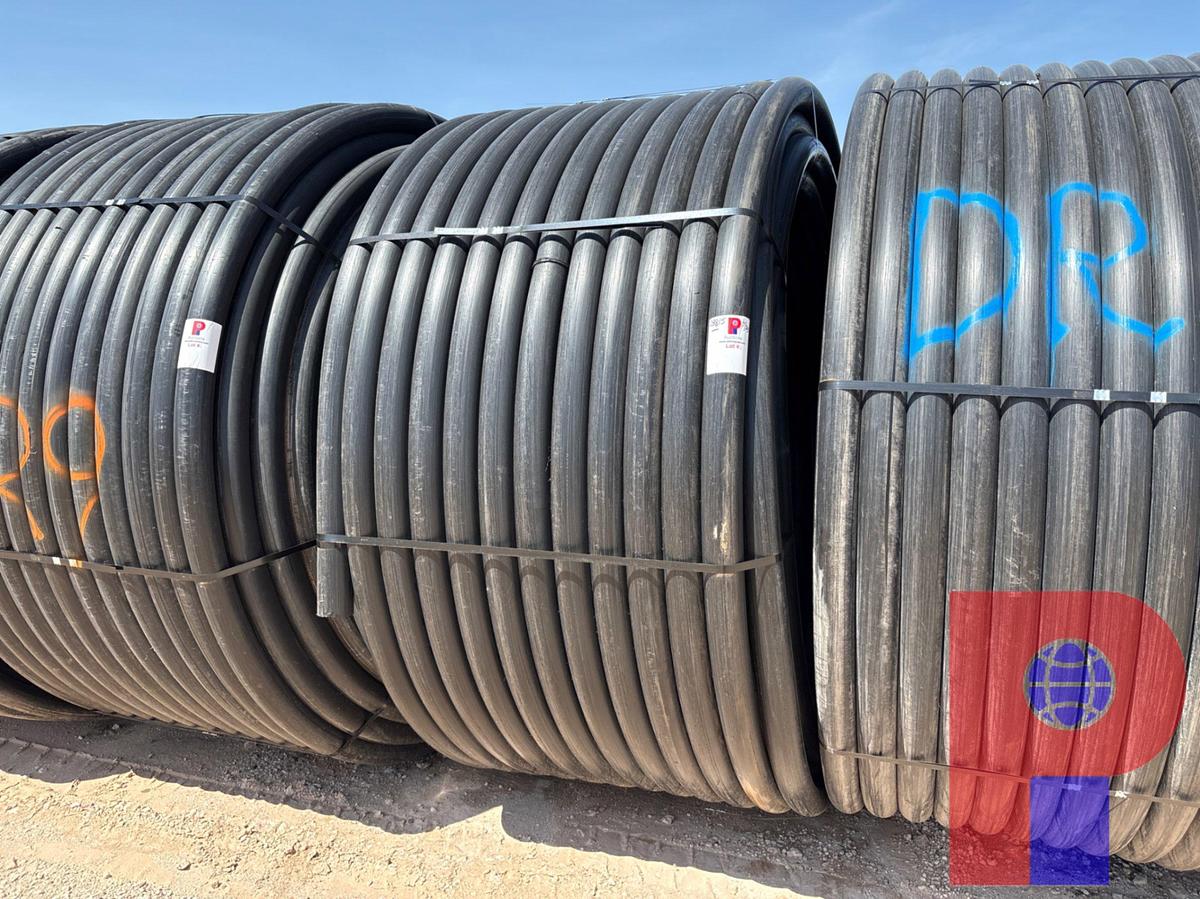 Used 1,000 FOOT ROLL OF 3" IPS SDR9 POLY PIPE