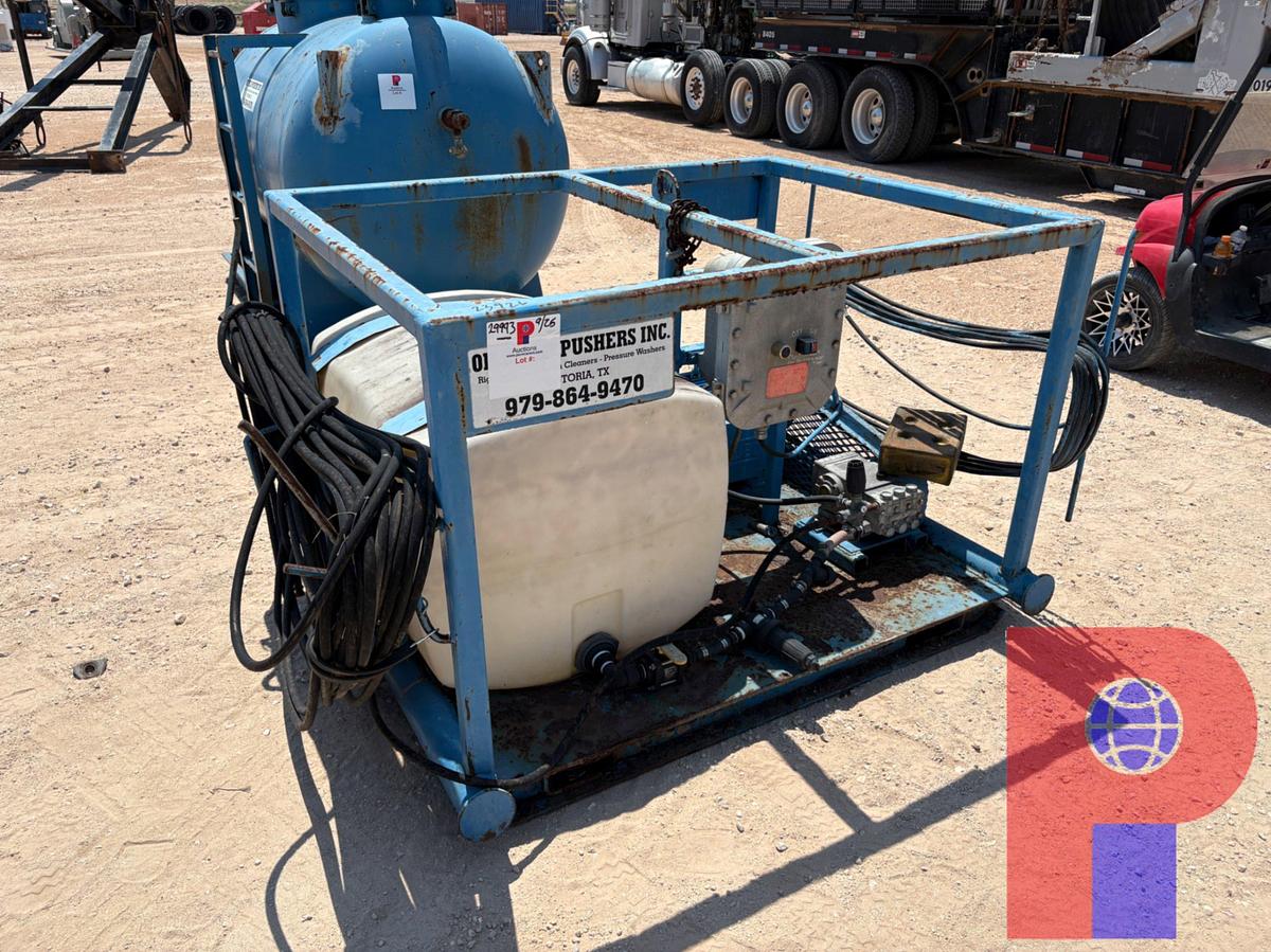 Used 6’ X 4’ X 3.5’ SKIDDED 20HP PRESSURE WASHER