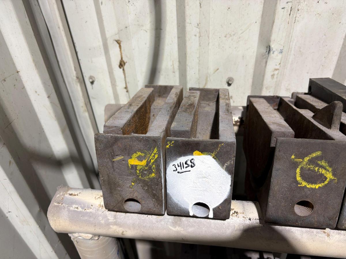 Used SET OF (2) BLIND REEDY BOP RAMS