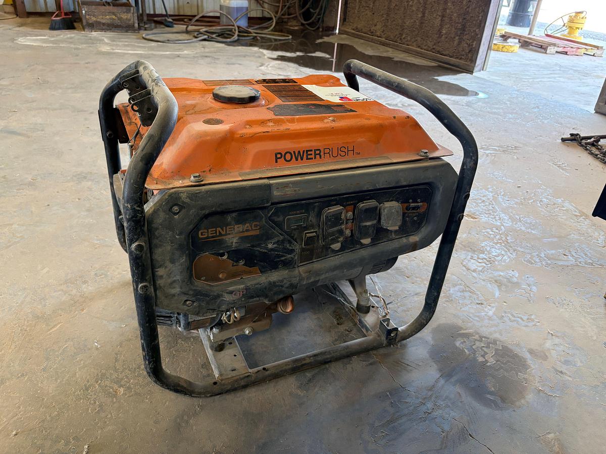 Used Generac power rush gp6500 generator