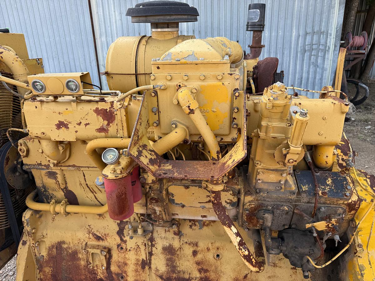 Used CATERPILLAR D353 DIESEL ENGINE W/ RADIATOR