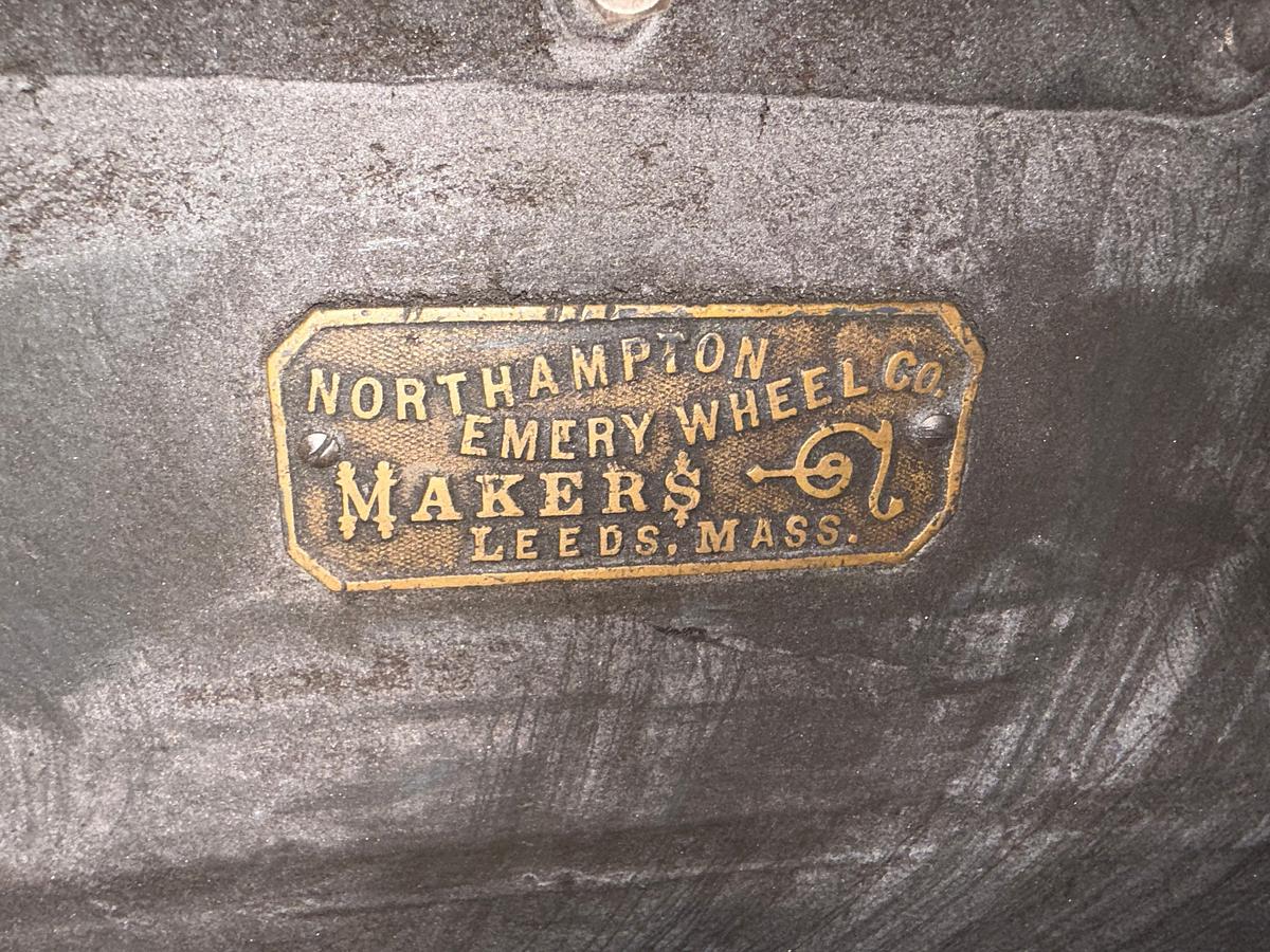 Used NORTH HAMPTON EMERY WHEEL CAME HD 12” DUAL STATIONARY GRINDER