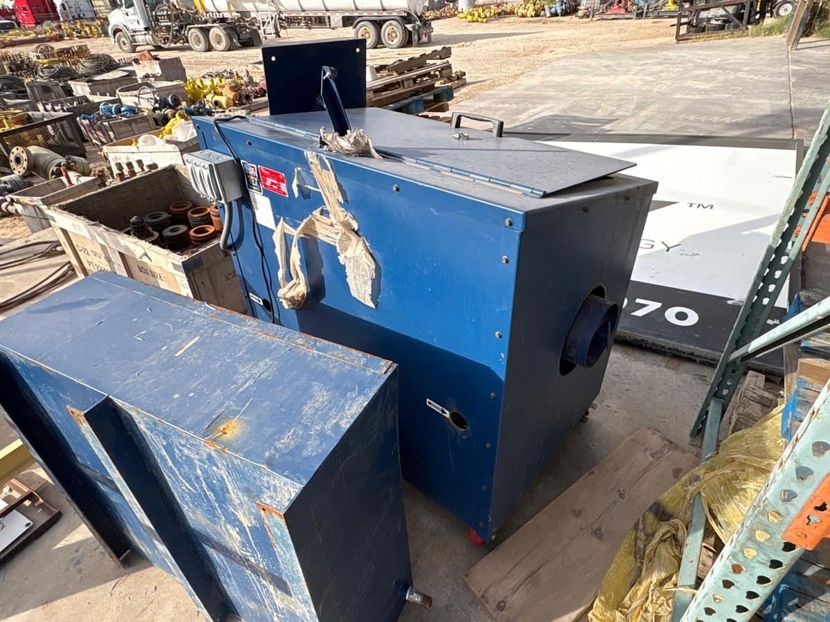 Used Giant W-5 vibratory finishing machine