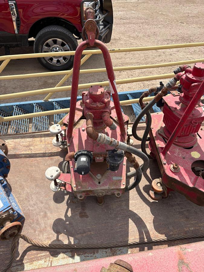 Used Oil works 3507 hydraulic pipe spinner