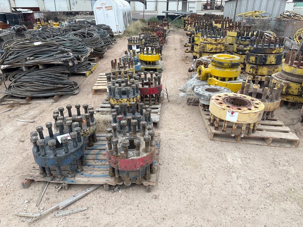 Used (6 pallets) assorted size DSAs, 4” to 7” bore