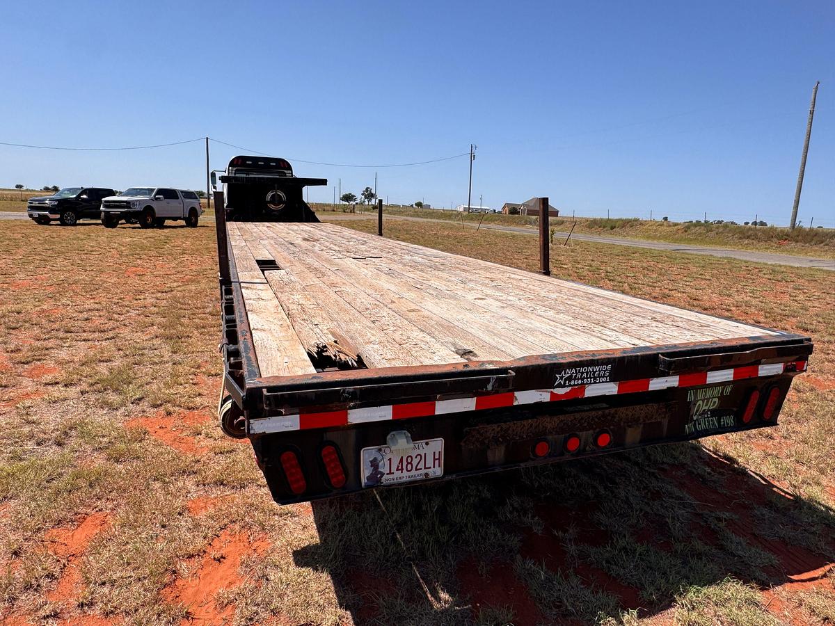 Used 2014 PJ 40' TANDEM DUAL WHEEL FLATBED TRAILER