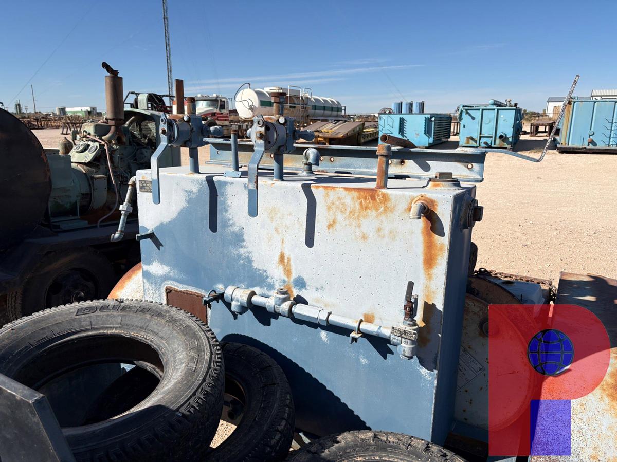 Used SHOPBUILT 10’ X 6’ T/A BUMPER PULL TRAILER W/ INCOMPLETE 2-STATION CLOSING UNIT