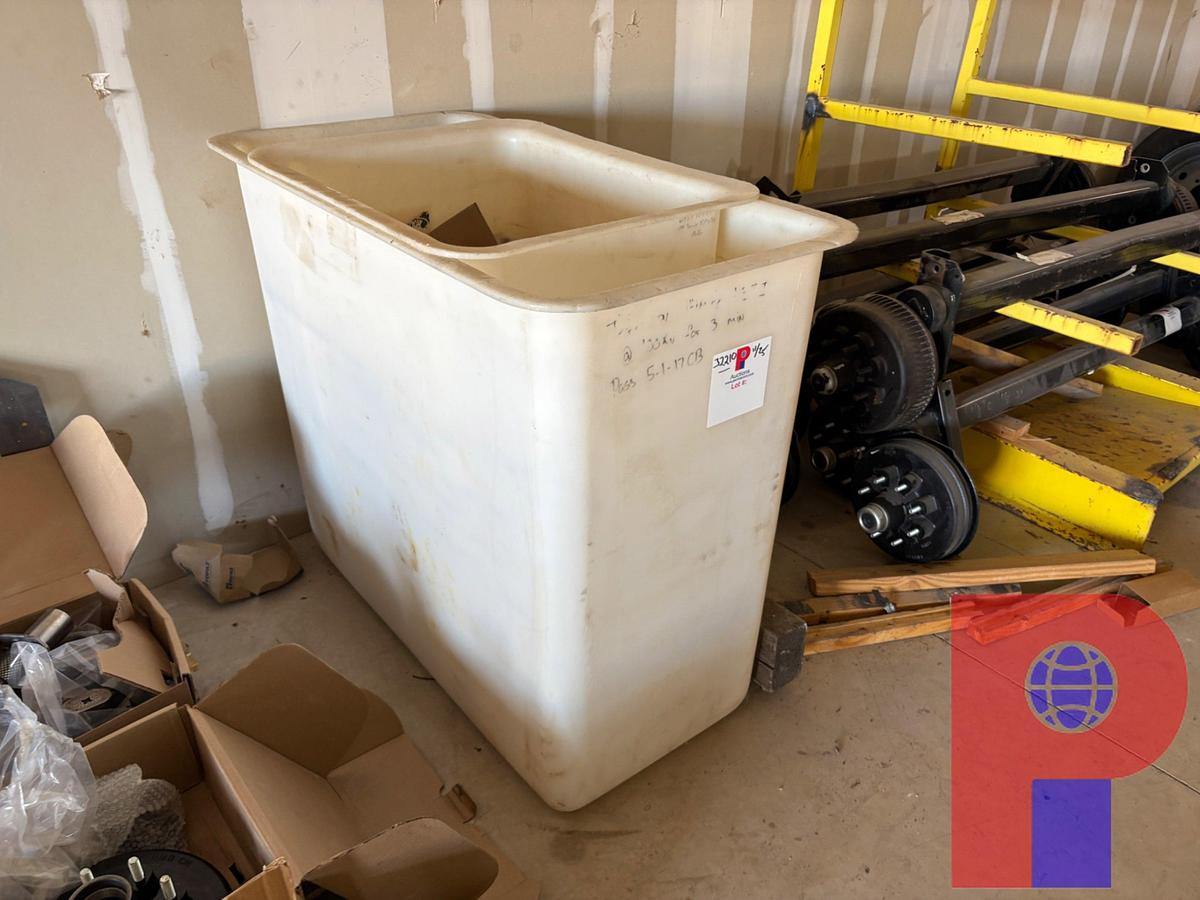 Used (2) MANLIFT BUCKET INSERTS