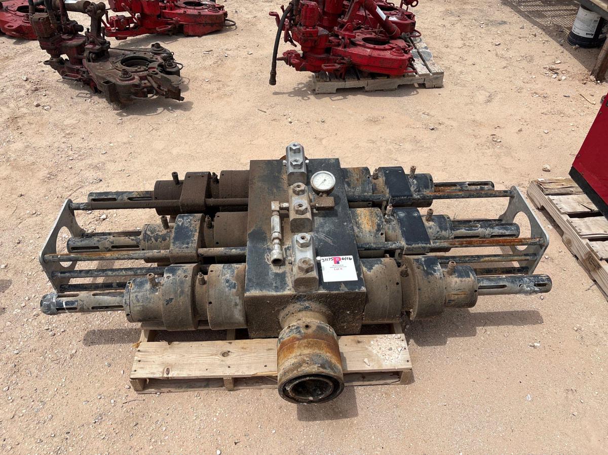 Used 5” 10K triple-hydraulic wireline bop