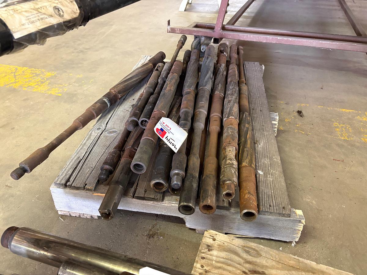Used (14) 2-1/2” spiral rod guides