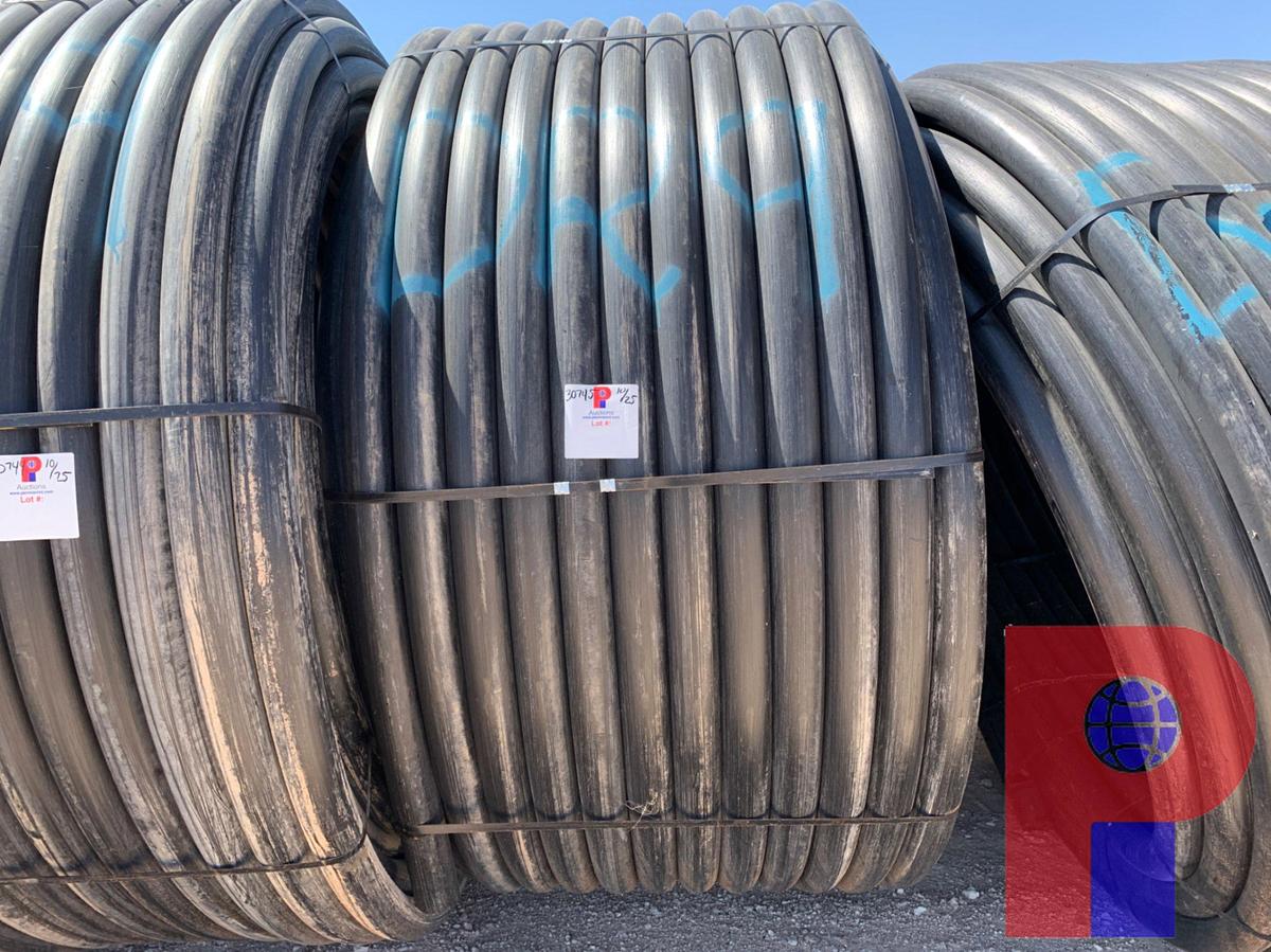 Used 1,000 FOOT ROLL OF 3” IPS DR9 POLY PIPE