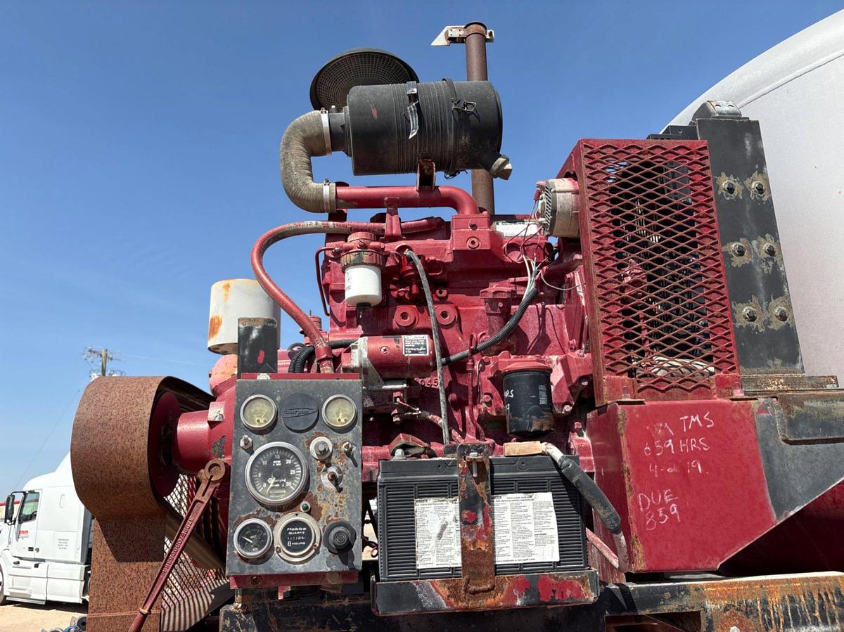 Used Dual pod t/a dry bulk tank trailer