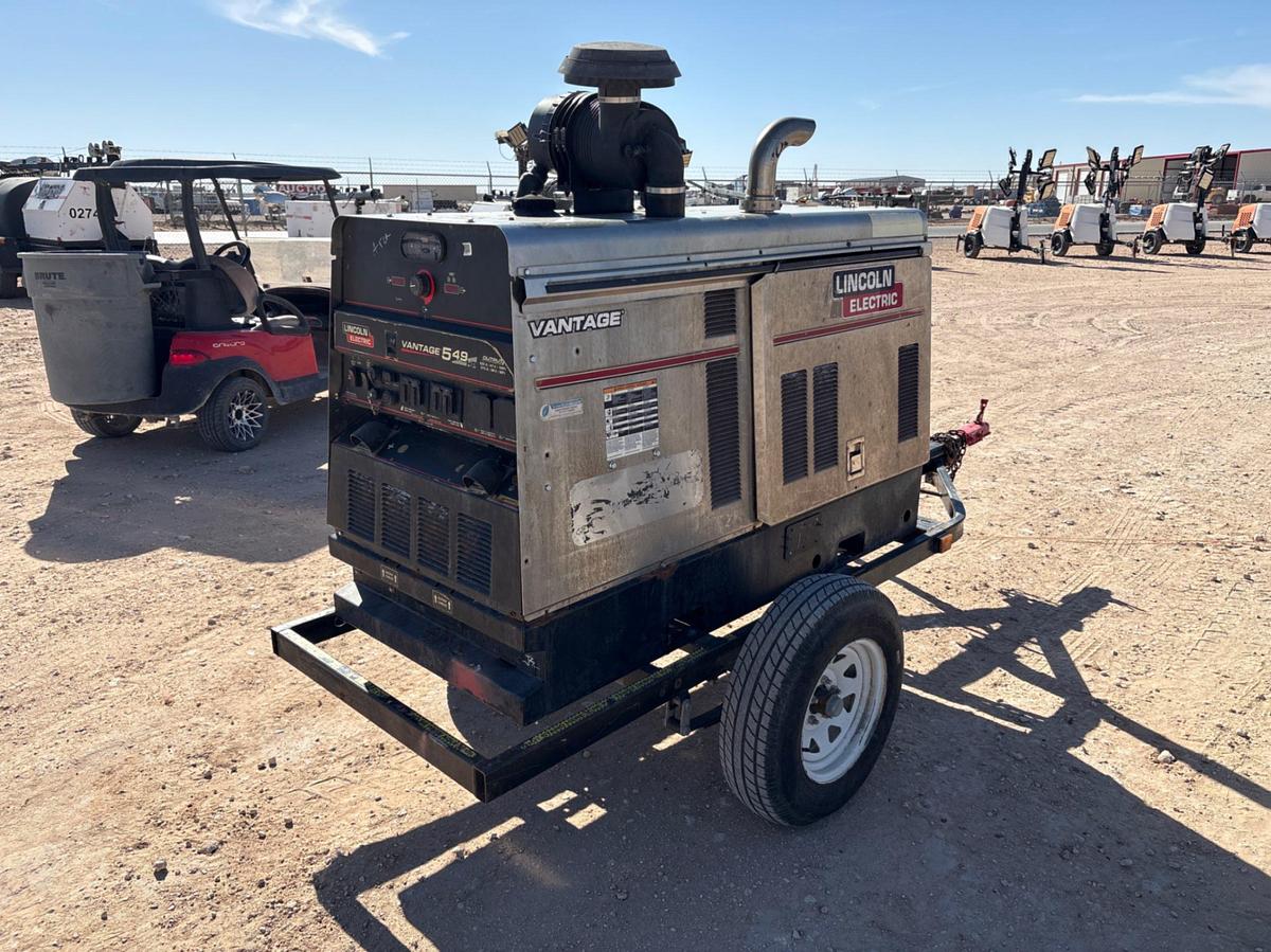 Used Lincoln Electric Vantage 549 Welding Machine
