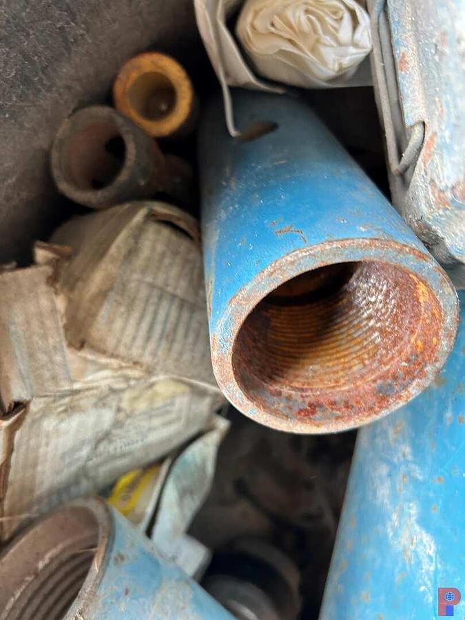 Used (2 X $) (2) MISC TUBS W/ FISHING TOOLS