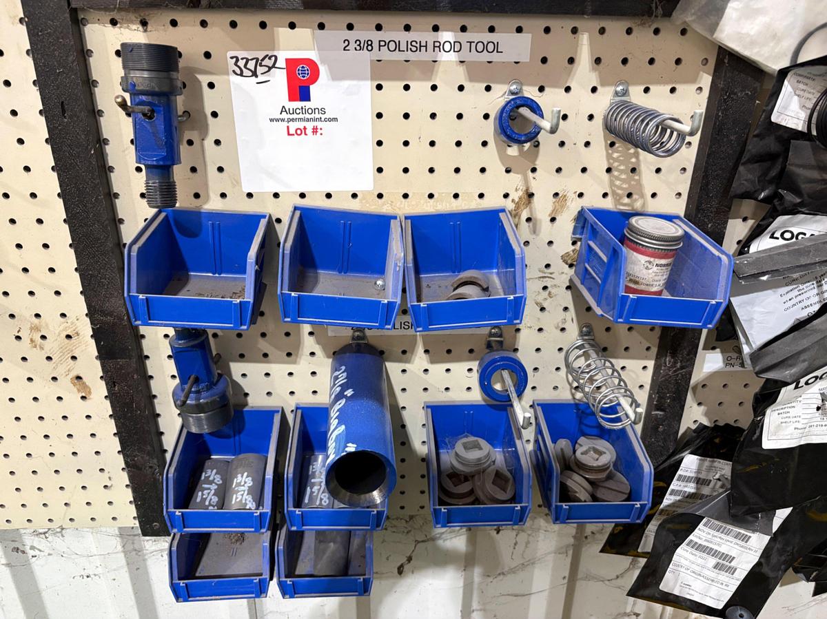 Used 2-3/8” & 2-7/8” polish rod fishing tool set