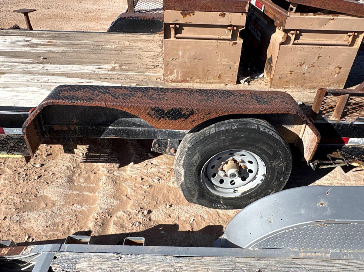 Used 2011 DIAMOND C 18’ X 7’ T/A BUMPER PULL UTILITY TRAILER