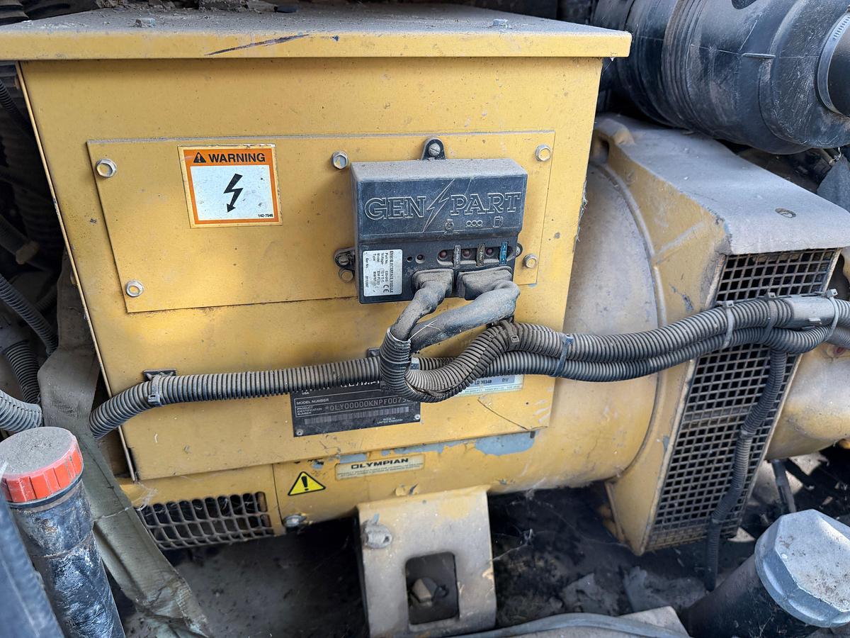 Used CATERPILLAR QX60 60-KW GENERATOR SET P/B PERKINS