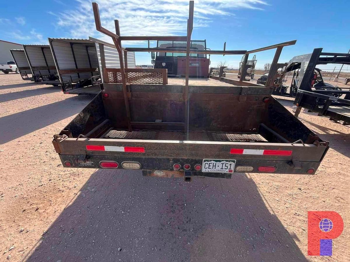 Used 2007 INTERNATIONAL  DURASTAR 4200 S/A DAYCAB FLATBED TRUCK (INOPERABLE)