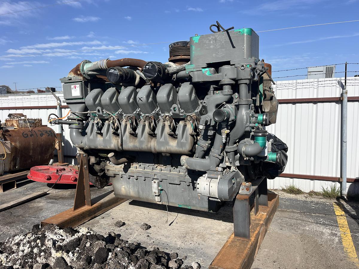 Used 2011 MTU 12V4000S83 2,250 HP FRAC PUMP DIESEL ENGINE