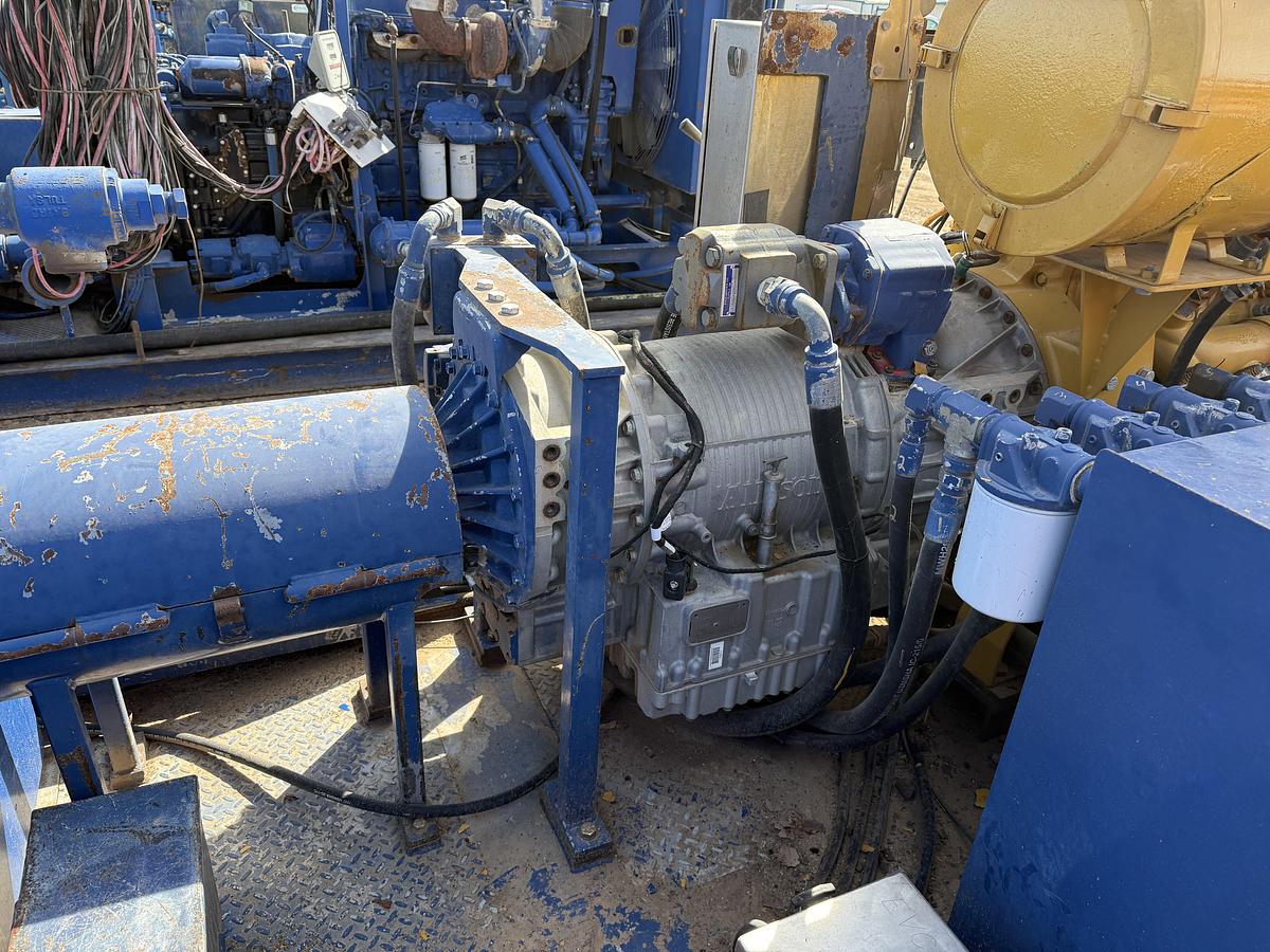 Used 2018 KERR T60 10K WP TRIPLEX WELL SERVICE PUMP P/B CATERPILLAR C18 630-HP, SKIDDED