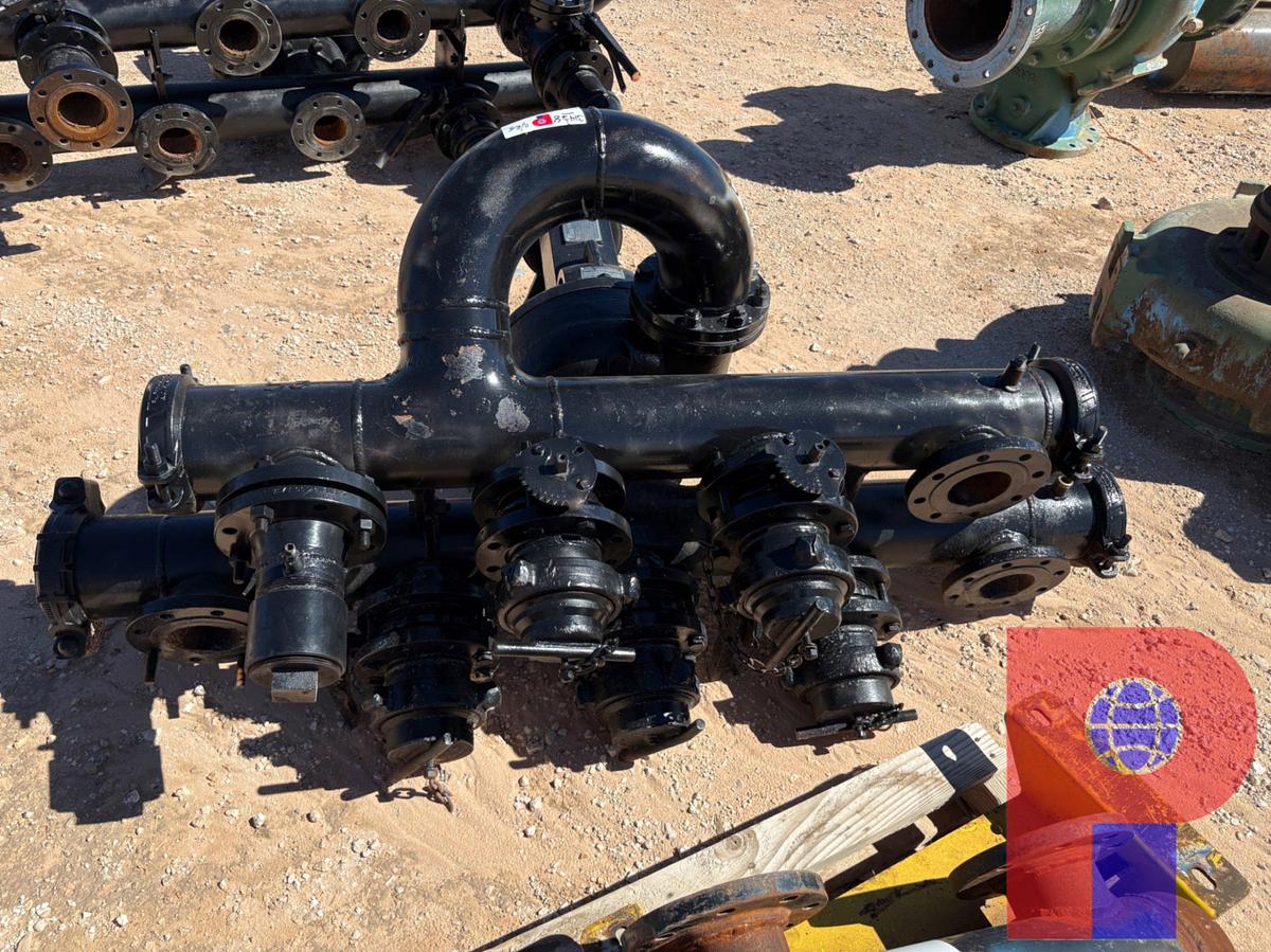 Used PINNACLE 250 SERIES 5X6X11 CENT PUMP W/ 4-STATION INTAKE & DISCHARGE MANIFOLDS