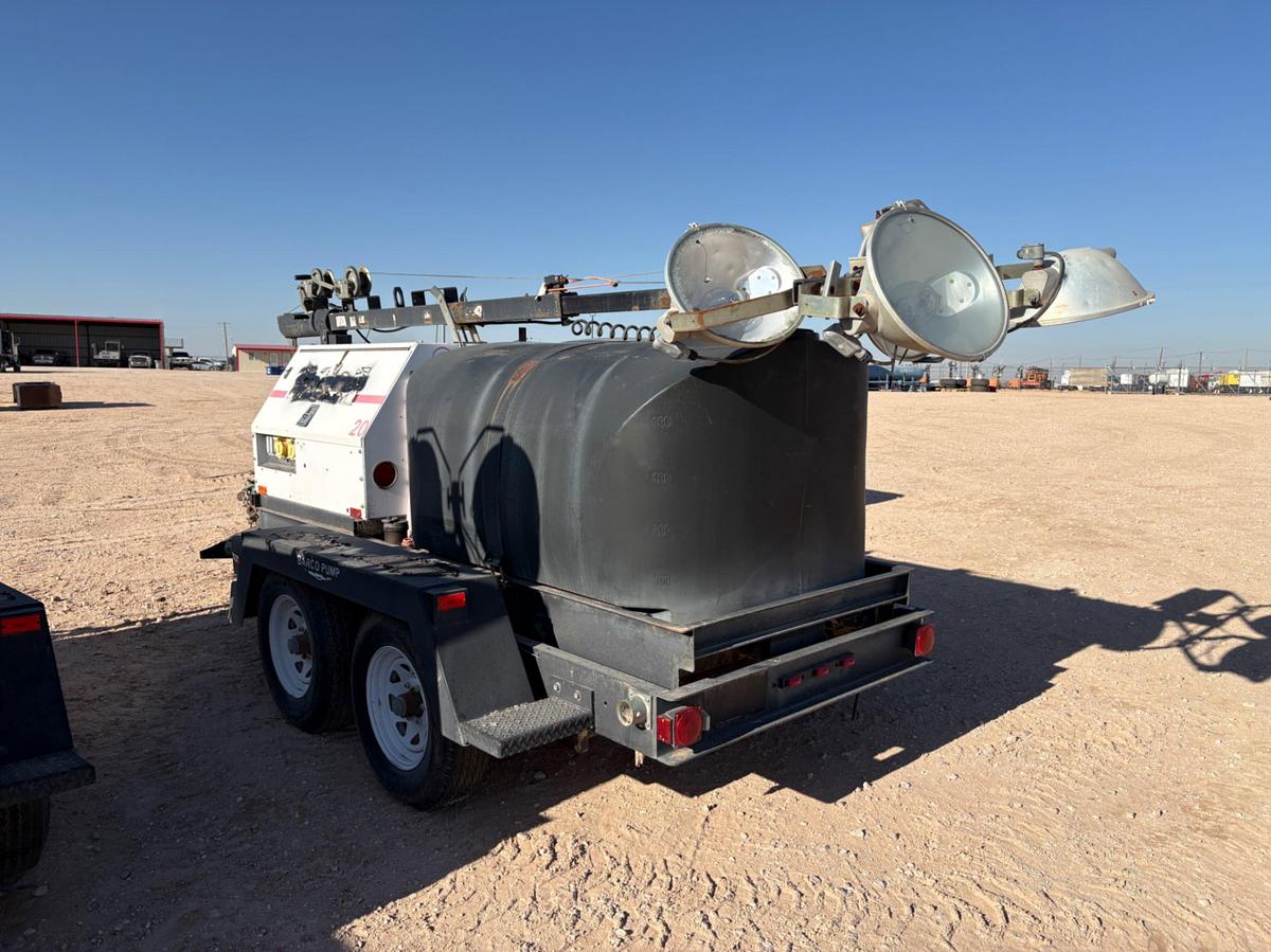Used Magnum MLT4200 T/A bumper pull 19KW light tower combo trailer