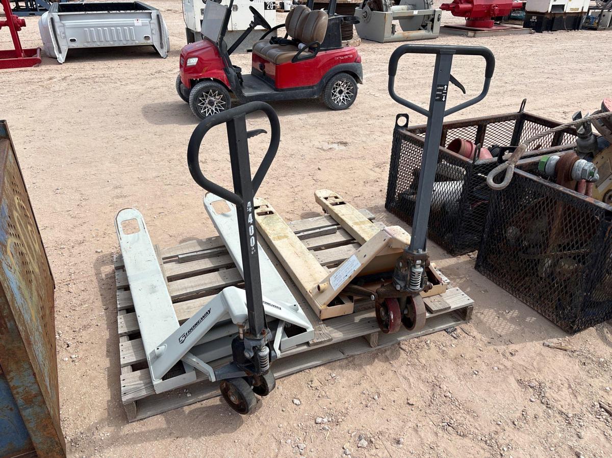 Used 5,000lbs pallet jack & 4,400lbs pallet jack