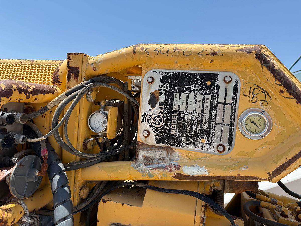 Used CANRIG MOD 4017AC-122 175-TON NC-46 CONN 5K WP TOP DRIVE W/ TRANSPORT SKID