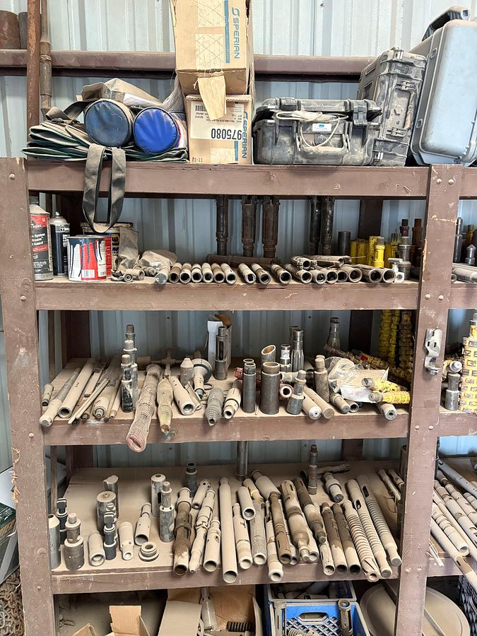 Used Large lot of assorted wireline/slickline tools