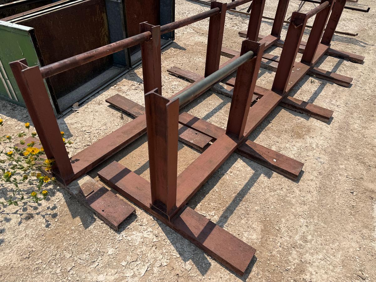 Used LOT W/ 5-TOOL RACKS & 1-DBL SHELF