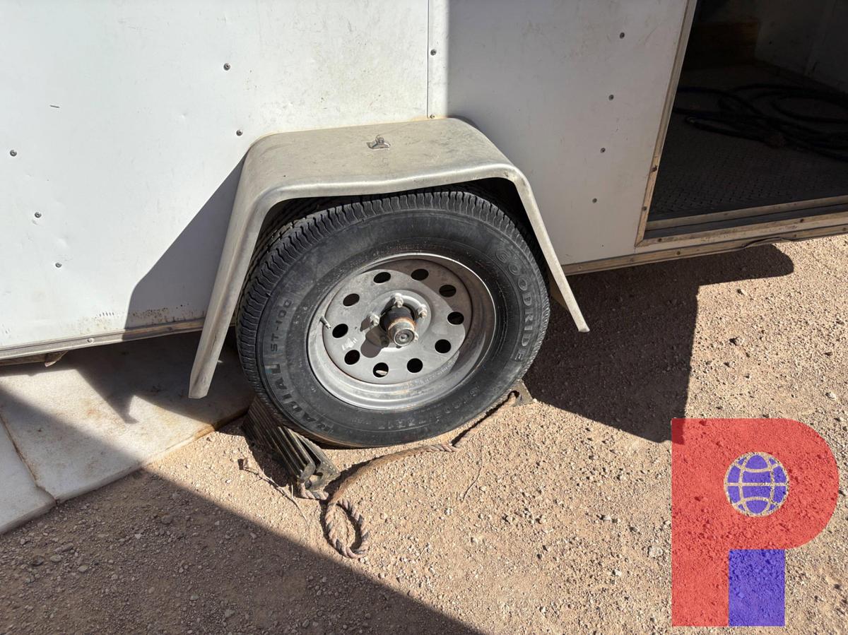 Used 2019 LARK UNITED 10’ X 6’ S/A BUMPER PULL MOBILE OFFICE TRAILER