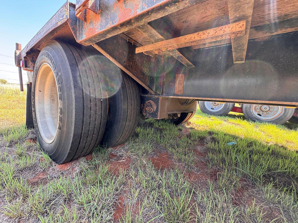 Used 40' OILFIELD STEP DECK TRAILER
