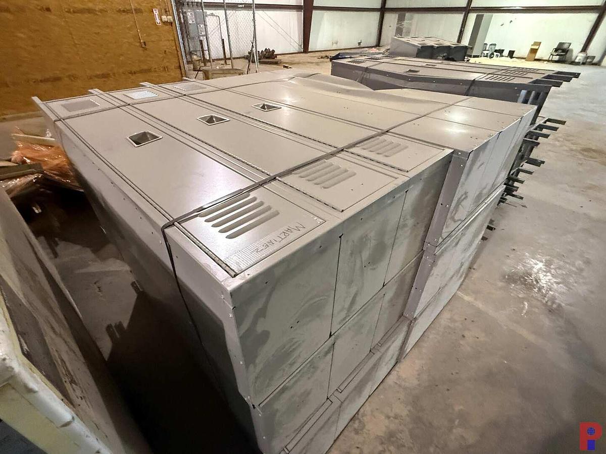Used (6-SETS OF 3) 18”L X 12”W X 72”H LOCKERS