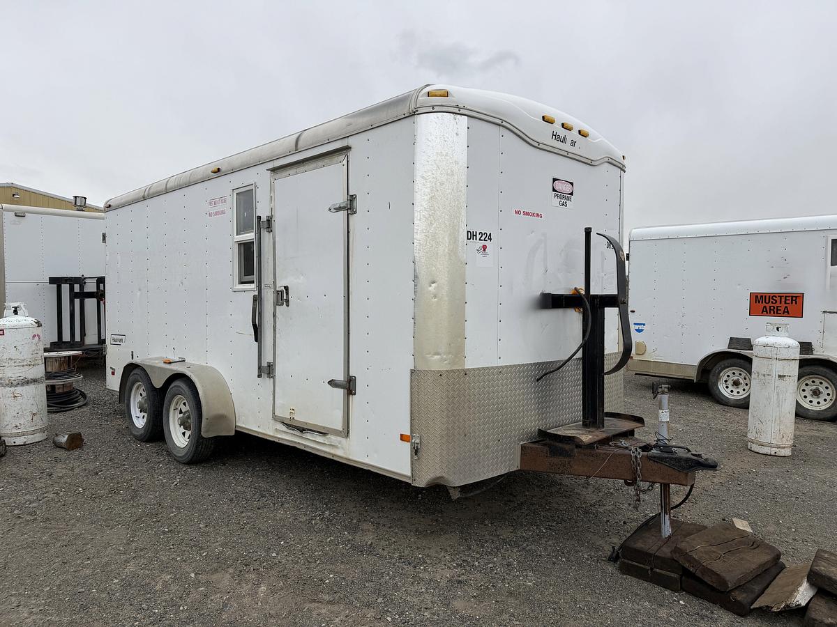 Used 2006 Haulmark 16’ t/a BP Dog House Trailer