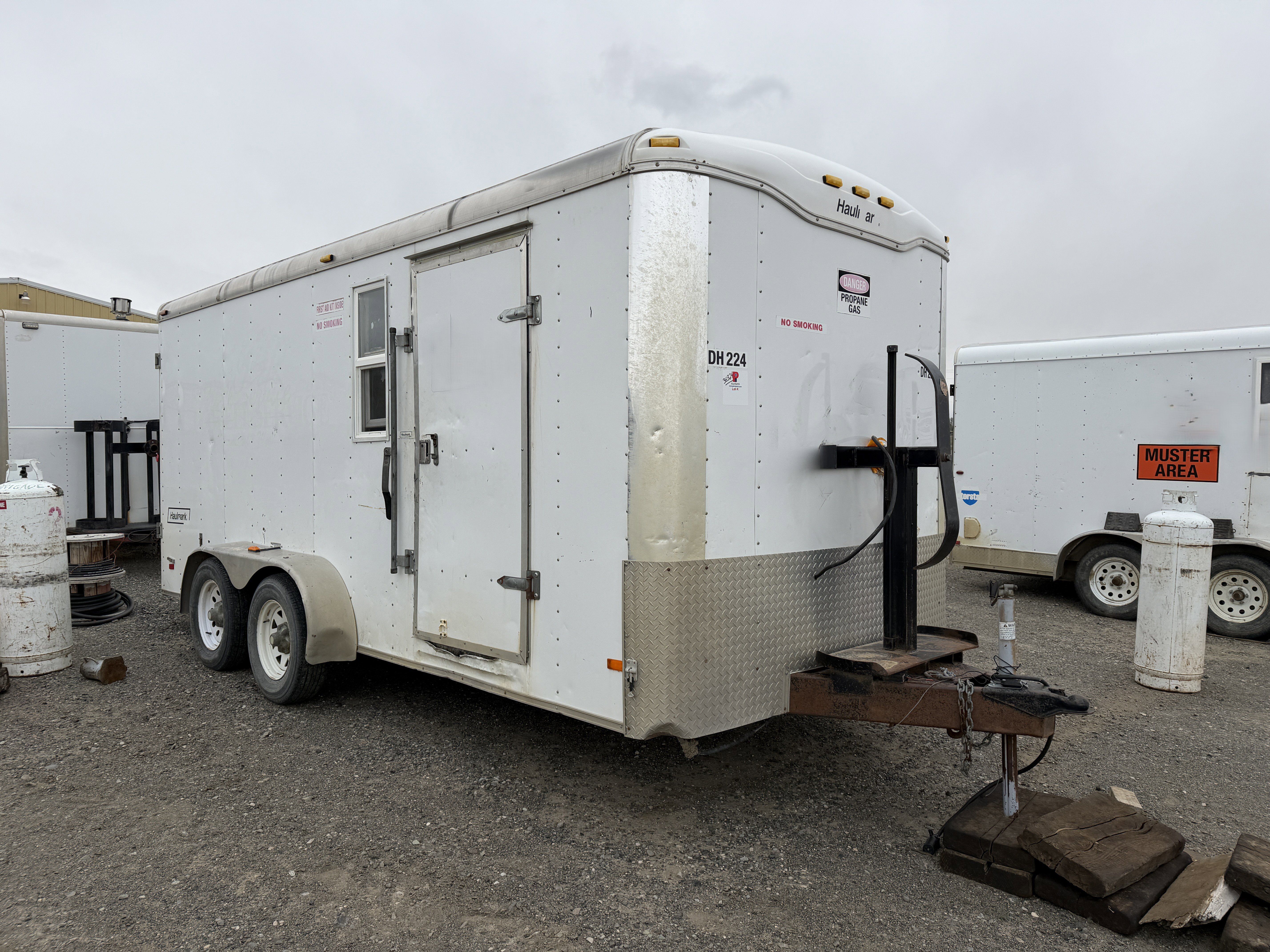 Used 2006 Haulmark 16’ t/a BP Dog House Trailer