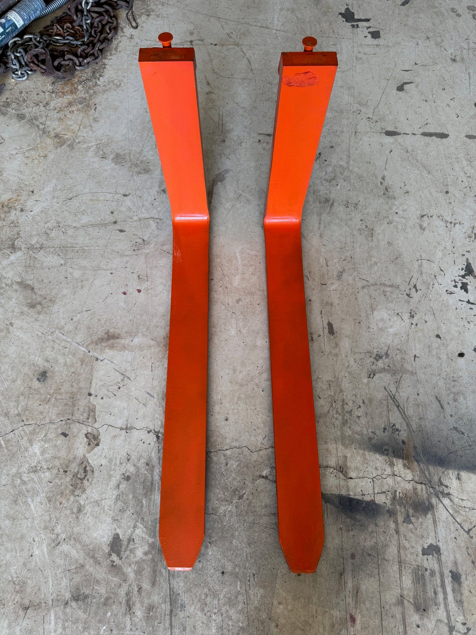 Used Toyota OEM Forks 48” x 5” x 2”