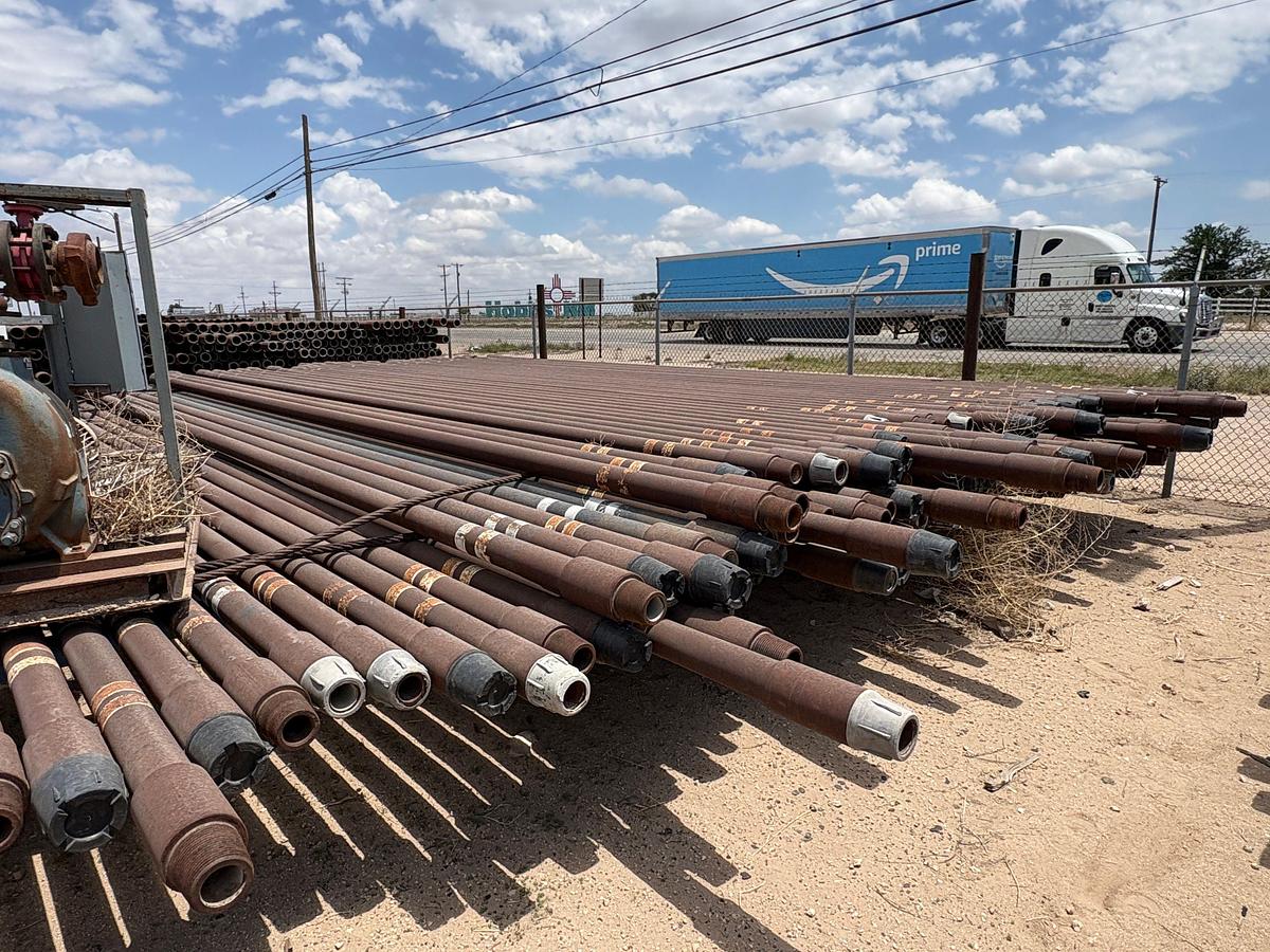 Used (63 JTS) of 4-1/2” X-95 drill pipe
