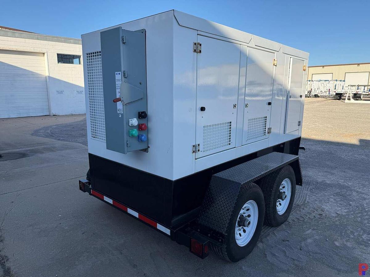 Used 2025 ANACONDA MFG LLC MARATHON 75KW DIESEL GENERATOR, TOWABLE