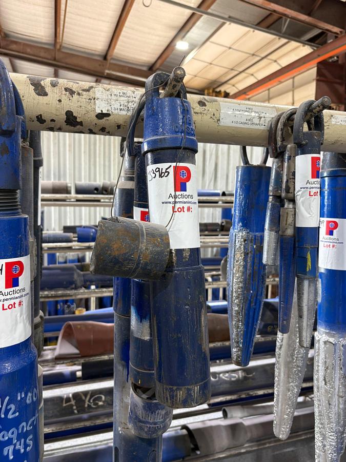 Used 3-1/2”od magnet w/ cut lip guide