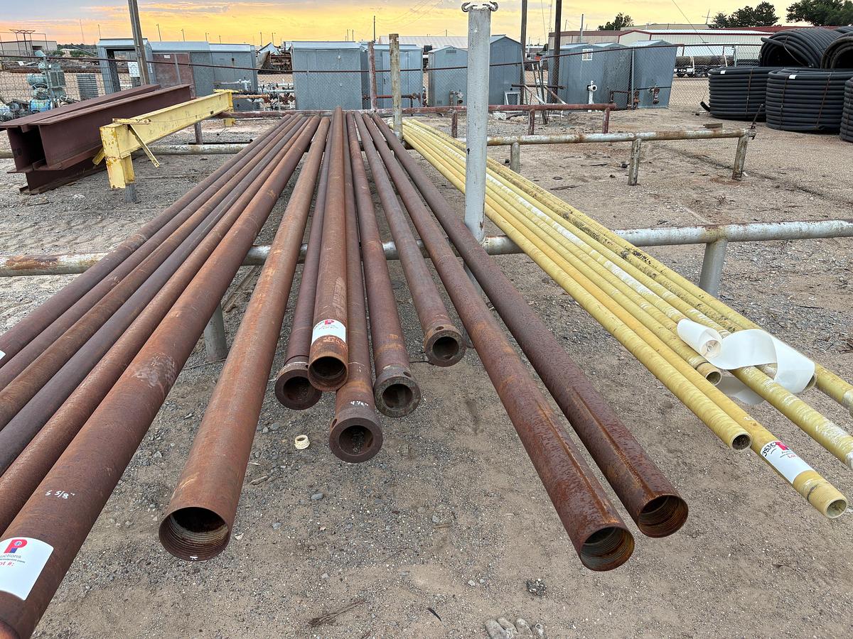 Used (217 x $) 217’ (7 jts) of 4-1/2”OD wash pipe
