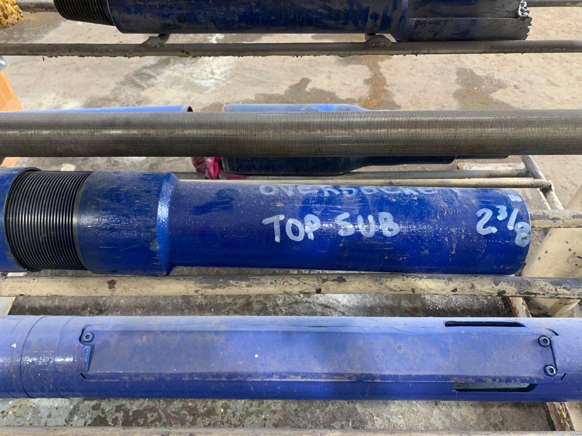 Used Complete Bulldog Oversocket 2 3/8” Top Sub w/ 3 3/4” OD Cut Lip Guide