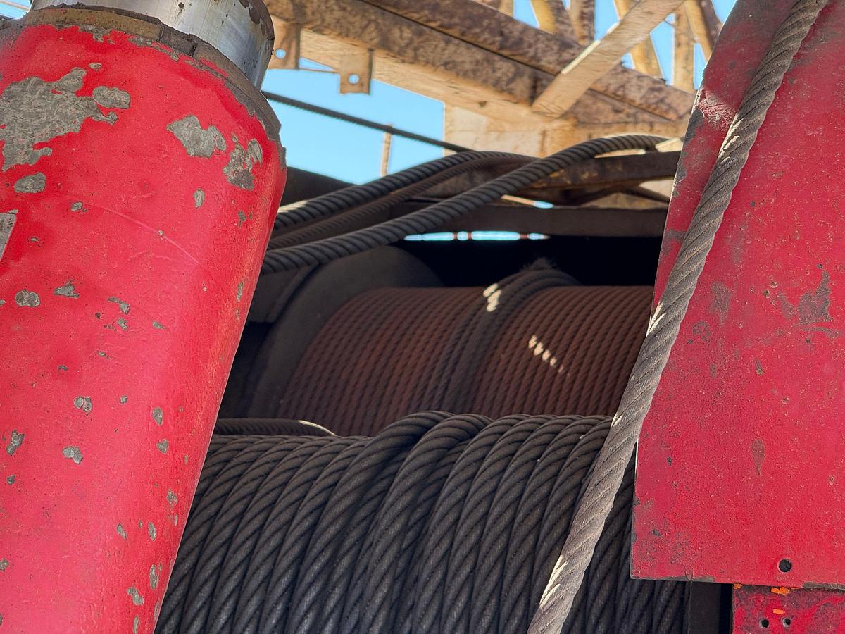 Used 1982 COOPER LTO-550 DD (97’-200K) 5-AXLE WORKING WELL SERVICE RIG PACKAGE LOTS TO INCLUDE 97 - 97F