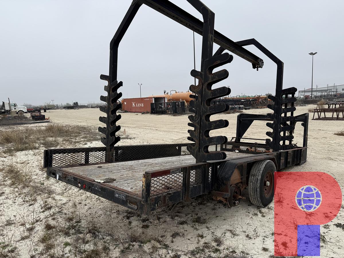 Used 2013 TRI-W 20’ T/A MONORAIL GOOSENECK TRAILER